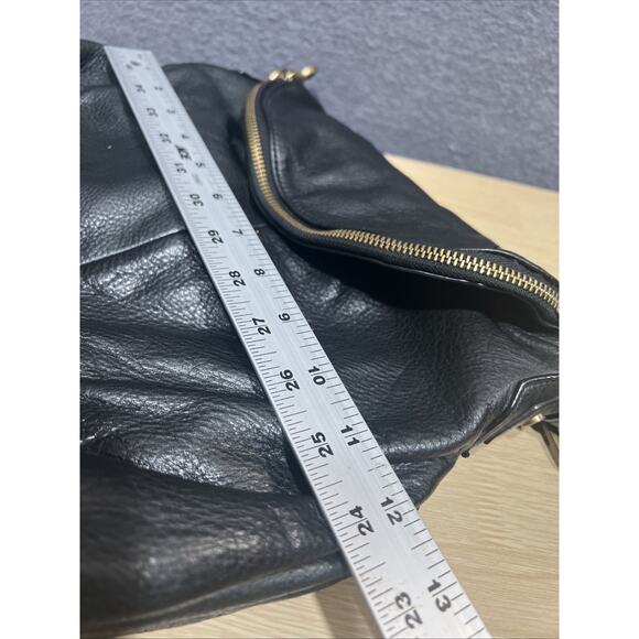 Margot Natalie Soft Fold Over Leather Crossbody Shoulder Bag Purse Hobo Handbag - Picture 15 of 15